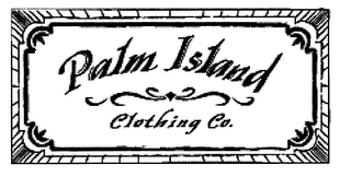 PALM ISLAND CLOTHING CO. logo