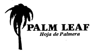 PALM LEAF HOJA DE PALMERA logo