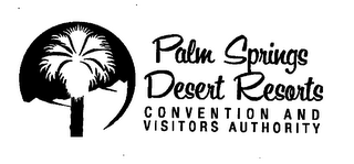 PALM SPRINGS DESERT RESORTS CONVENTION AND VISITORS AUTHORITY logo