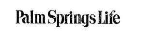 PALM SPRINGS LIFE logo