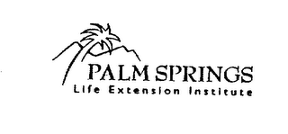 PALM SPRINGS LIFE EXTENSION INSTITUTE logo