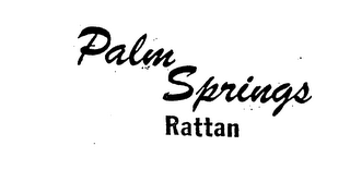 PALM SPRINGS RATTAN logo