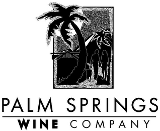 PALM SPRINGS WINE COMPANY logo