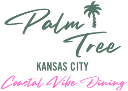 PALM TREE KANSAS CITY COASTAL VIBE DINING logo