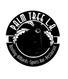 PALM TREE L.A. BOWLING BILLIARDS SPORTS BAR RESTAURANT logo
