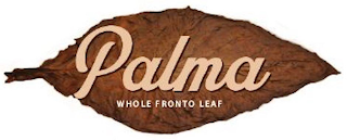 PALMA, WHOLE FRONTO LEAF logo