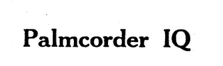 PALMCORDER IQ logo