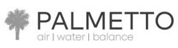 PALMETTO AIR | WATER | BALANCE logo