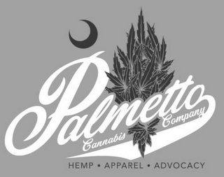PALMETTO CANNABIS COMPANY HEMP · APPAREL · ADVOCACY logo