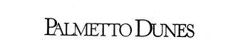 PALMETTO DUNES logo