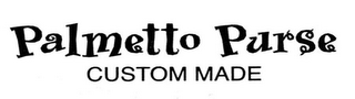 PALMETTO PURSE CUSTOM MADE logo