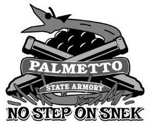 PALMETTO STATE ARMORY NO STEP ON SNEK logo