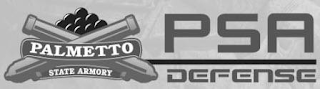 PALMETTO STATE ARMORY PSA DEFENSE logo