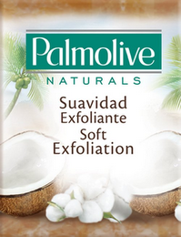 PALMOLIVE NATURALS SUAVIDAD EXFOLIANTE SOFT EXFOLIATION logo