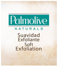 PALMOLIVE NATURALS SUAVIDAD EXFOLIANTE SOFT EXFOLIATION logo