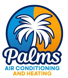PALMS AIR CONDITIONING AND HEATING logo