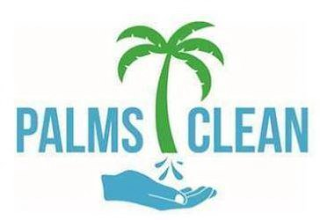 PALMS CLEAN logo