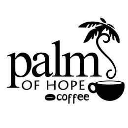 PALMS OF HOPE COFFEE logo