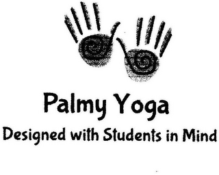 PALMY YOGA DESIGNED WITH STUDENTS IN MIND logo