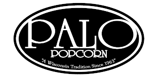 PALO POPCORN "A WISCONSIN TRADITION SINCE 1963" logo