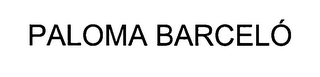 PALOMA BARCELO logo