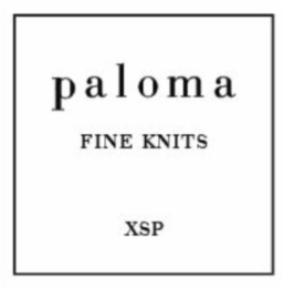 PALOMA FINE KNITS XSP logo