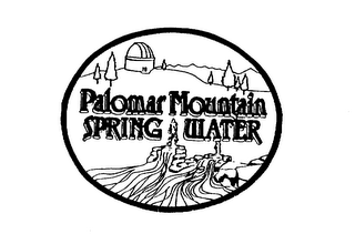 PALOMAR MOUNTAIN SPRING WATER logo