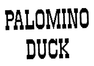 PALOMINO DUCK logo