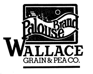 PALOUSE BRAND WALLACE GRAIN & PEA CO. logo