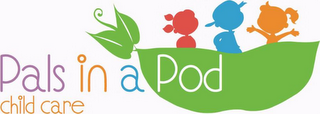 PALS IN A POD CHILD CARE logo