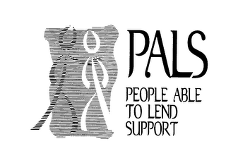 PALS PEOPLE ABLE TO LEND SUPPORT logo