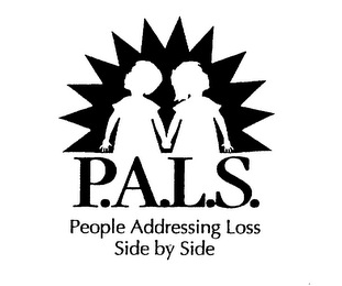 P.A.L.S. PEOPLE ADDRESSING LOSS SIDE BY SIDE logo
