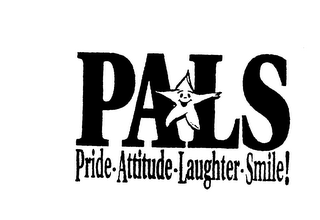 PALS PRIDE ATTITUDE LAUGHTER SMILE! logo