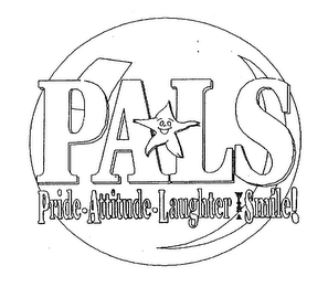 PALS -- PRIDE ATTITUDE LAUGHTER WITH A SMILE! logo