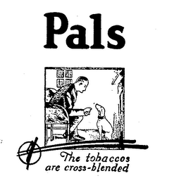 PALS THE TOBACCOS ARE CROSS-BLENDED logo