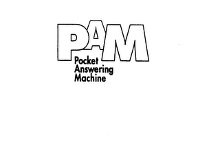 PAM POCKET ANSWERING MACHINE logo