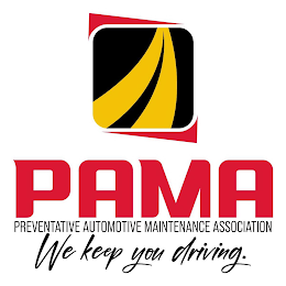 PAMA PREVENTATIVE AUTOMOTIVE MAINTENANCE ASSOCIATION WE KEEP YOU DRIVING. logo