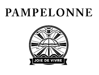 PAMPELONNE JOIE DE VIVRE EST. 2012 logo