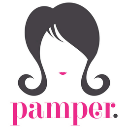 PAMPER. logo