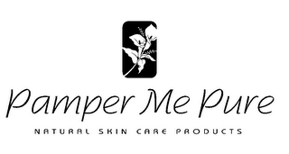 PAMPER ME PURE NATURAL SKIN CARE PRODUCTS logo