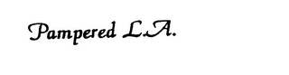 PAMPERED L.A. logo