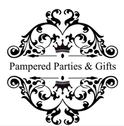 PAMPERED PARTIES & GIFTS logo