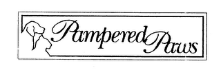 PAMPERED PAWS logo