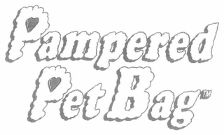 PAMPERED PET BAG logo