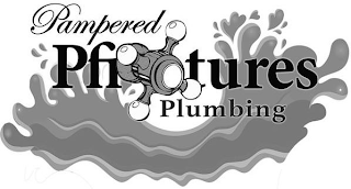 PAMPERED PFIXTURES PLUMBING logo