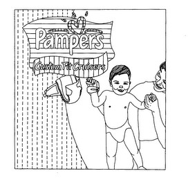 PAMPERS CUSTOM FIT CRUISERS logo