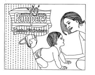 PAMPERS CUSTOM FIT CRUISERS logo