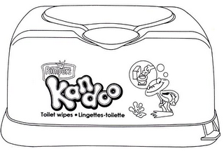 PAMPERS KANDOO TOILET WIPES LINGETTES-TOILETTE logo