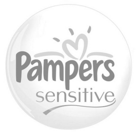 PAMPERS SENSITIVE logo