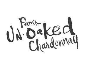 PAM'S UN·OAKED CHARDONNAY logo